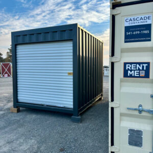 Refurbished' Shipping Container with Roll-Up Door (Redmond, OR)