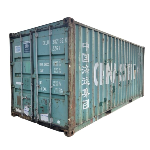 20' Standard Wind and Weather Tight Shipping Container