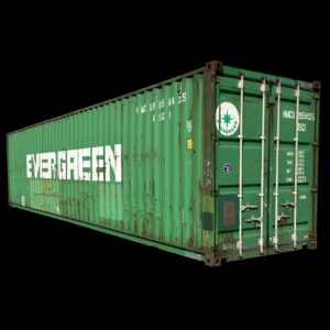 40' High Cube Wind and Weather Tight Shipping Container