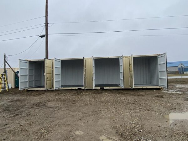 40' High Cube One Trip Open Side Shipping Container For Sale - Image 4