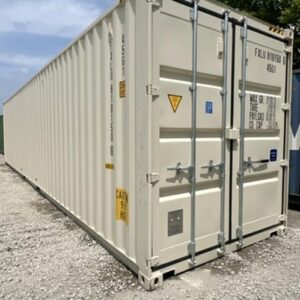 40' High Cube One Trip Double Door Shipping Container For Sale