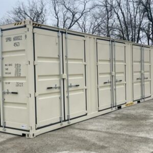 40' High Cube One Trip Open Side Shipping Container For Sale