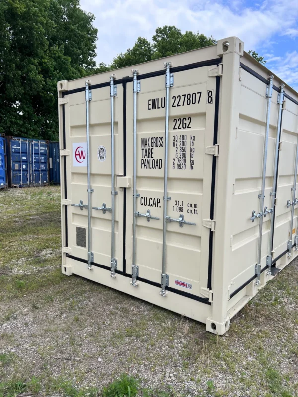 Special! 20' One Trip OPEN SIDE Shipping Container For Sale - Image 6