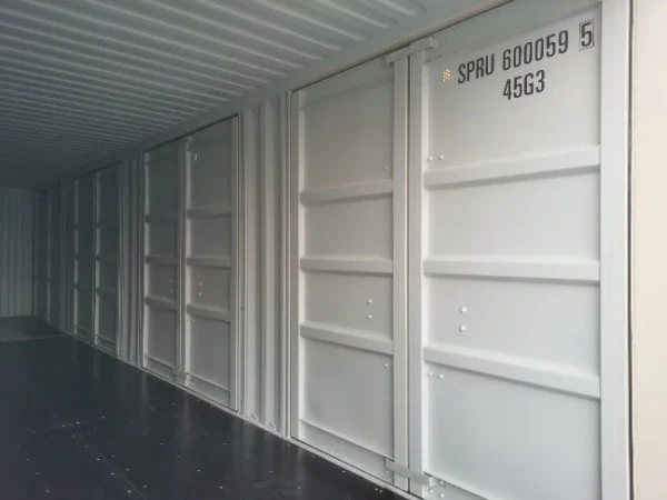 40ft High Cube Side Door 1 Trip Shipping Container For Sale - Image 6