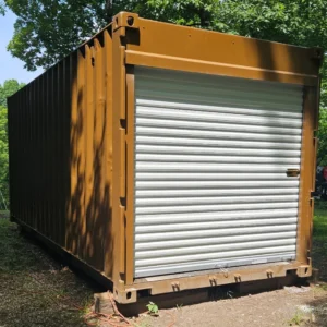 20ft Modified Shipping Container With Rollup Door and Window For Sale