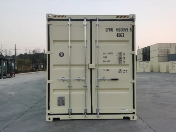 40ft High Cube Side Door 1 Trip Shipping Container For Sale - Image 3