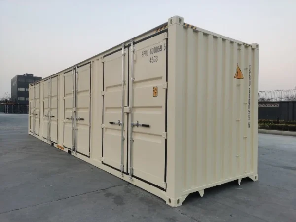 40ft High Cube Side Door 1 Trip Shipping Container For Sale