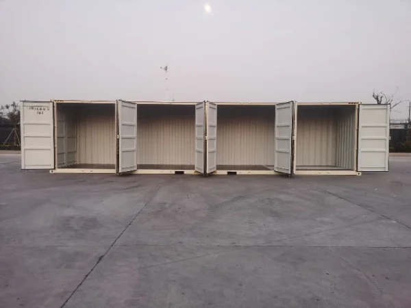 40ft High Cube Side Door 1 Trip Shipping Container For Sale - Image 7