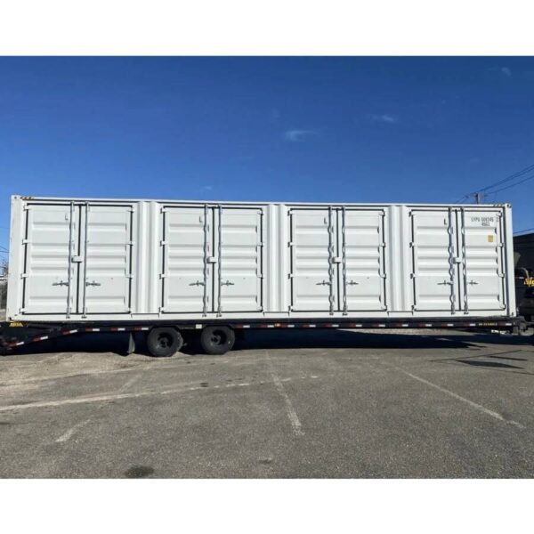 40ft Shipping Container With 4 Side Doors For Sale - Image 9