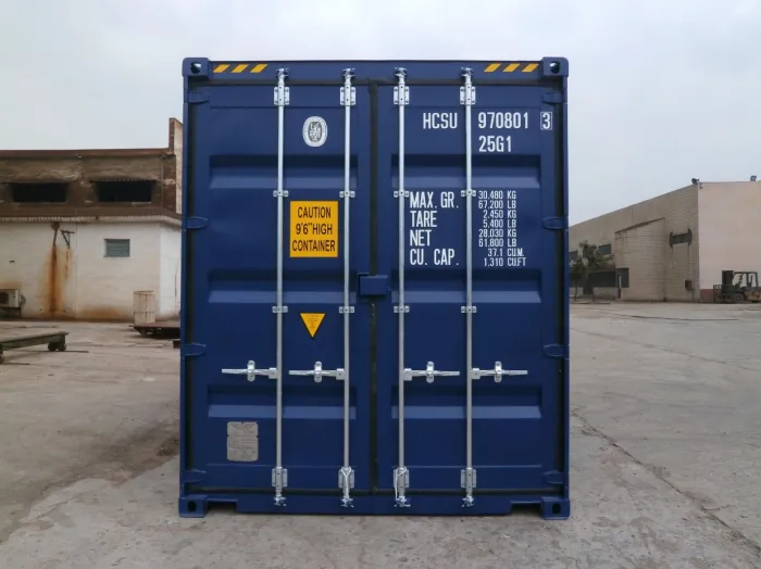 20FT High Cube Double Door Container For Sale - Image 3
